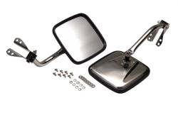 Kentrol - Kentrol 30417 Polished Mirror Kit Pair for 55-86 Jeep CJ - Image 1