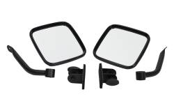 Kentrol - Kentrol 80496 Black E-Z Detach Mirrors Pair for 97-18 Jeep Wrangler TJ & JK - Image 1