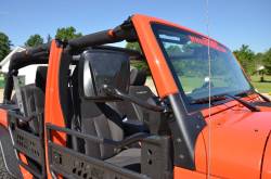 Kentrol - Kentrol 50496 Black E-Z Detach Mirrors Pair for 97-18 Jeep Wrangler TJ & JK - Image 2