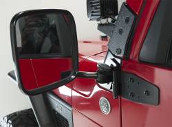 Kentrol - Kentrol 50496 Black E-Z Detach Mirrors Pair for 97-18 Jeep Wrangler TJ & JK - Image 4