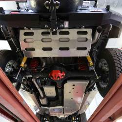 Asfir 4x4 - Asfir 4x4 547080 Muffler Skid Plate for 07-18 Jeep Wrangler JK - Image 2