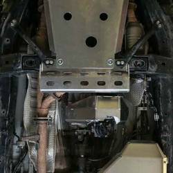 Asfir 4x4 - Asfir 4x4 557182 Muffler Skid Plate for 16-23 Toyota Tacoma 3.5 - Image 2
