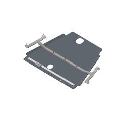 Asfir 4x4 - Asfir 4x4 558063 Transmission Skid Plate for 98-07 Lexus LX470/Toyota LC 4.7 - Image 3