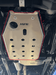 Asfir 4x4 - Asfir 4x4 599858 Transmission/Engine Skid Plate 23-26 Ford F250/F350 7.3L Gas - Image 2