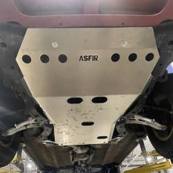 Asfir 4x4 - Asfir 4x4 595057 Engine/Transmission Skid Plate for 03-08 Subaru Forester 2.5 - Image 1