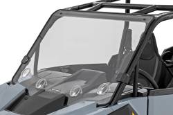 Rough Country Suspension Systems - Rough Country Front UTV Vented Windshield for Polaris RZR XP4 1000 98202310 - Image 1