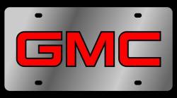 Eurosport Daytona - Eurosport Daytona 1601-1 Stainless License Plate GMC Logo - Image 1