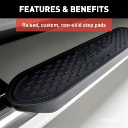 ARIES - ARIES S222012-2 The Standard 4" Oval Nerf Bar for 07-13 TUNDRA - Image 4