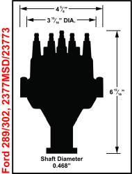 MSD - MSD Ignition 2377MSD Pro-Billet EFI Dual Sync Distributor for Ford 289/302 - Image 6