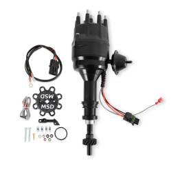MSD Ignition 83503 Ready-To-Run Distributor Black for Ford 351C-460