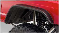 Bushwacker - Bushwacker Flat Style Front Fender Flares Black for Jeep XJ 10063-07 - Image 2