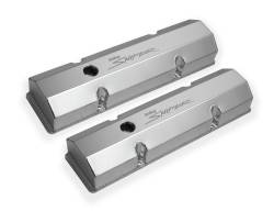Holley Sniper EFI - Holley Sniper EFI 890010 Valve Cover Fabricated Aluminum SBC Perimeter - Image 4