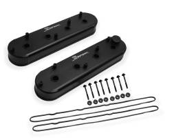 Holley Sniper EFI - Holley Sniper EFI 890014B Valve Cover Fabricated Aluminum GM LS Engines - Image 1