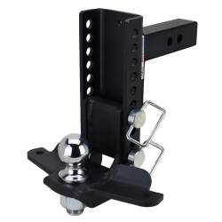 Shocker Hitch - Shocker Hitch SH-XR100-10-320-25SC Shocker XR 12K 2" Adjustable Receiver Hitch - Image 1
