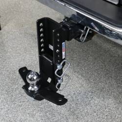 Shocker Hitch - Shocker Hitch SH-XR125-10-320-25SC Shocker XR 16K 2.5" Adjustable Receiver Hitch - Image 2