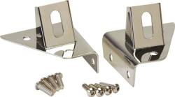 Kentrol - Kentrol 30531 Polished LED Light Bar Bracket Pair for 76-95 Jeep Wrangler CJ/YJ - Image 1