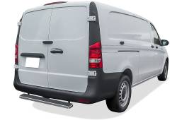 APS - APS IStep Rear Bumper Step Brushed for 16-23 Mercedes Benz Metris IB26KDJ6A - Image 2