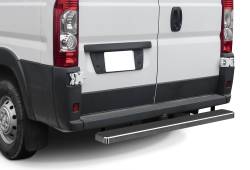 APS - APS IStep Rear Bumper Step Brushed for 14-25 Dodge ProMaster IB04KDJ1A - Image 1