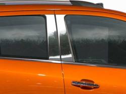 Quality Automotive Accessories - QAA PP55155 4Pc Stainless Steel Pillar Trim for 2015-2023 Chevrolet Trax - Image 1