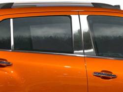 Quality Automotive Accessories - QAA PP55156 6Pc Stainless Steel Pillar Trim for 2015-2023 Chevrolet Trax - Image 1