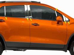 Quality Automotive Accessories - QAA PP55157 12Pc Stainless Steel Pillar Trim for 2015-2023 Chevrolet Trax - Image 1