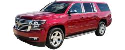 Quality Automotive Accessories - QAA PP55198 8Pc Stainless Steel Pillar Trim for 2015-2020 Cadillac Escalade - Image 5