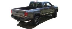 Quality Automotive Accessories - QAA PP16175 4Pc Stainless Steel Pillar Trim for 2016-2023 Toyota Tacoma - Image 4