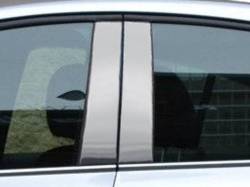 Quality Automotive Accessories - QAA PP56143 4Pc Stainless Steel Pillar Trim for 2016 Chevrolet Cruze Eco - Image 1