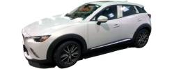 Quality Automotive Accessories - QAA PP16771 6Pc Stainless Steel Pillar Trim for 2016-2020 Mazda CX-3 - Image 2