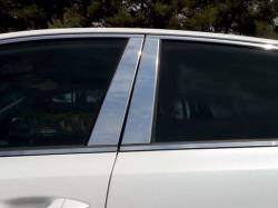 Quality Automotive Accessories - QAA PP16805 4Pc Stainless Steel Pillar Trim for 2016-2020 Kia Optima - Image 1