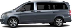 Quality Automotive Accessories - QAA PP16995 4Pc Stainless Steel Pillar Trim for 2016-2020 Mercedes Metris - Image 2