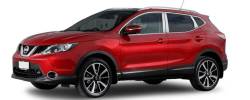 Quality Automotive Accessories - QAA PP17595 4Pc Stainless Steel Pillar Trim for 2017-2020 Nissan Rogue Sport - Image 2