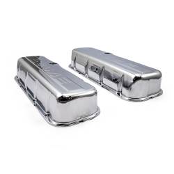 Speedmaster - Speedmaster PCE314.1004.03 Chevy BBC 454 Chrome 454 Stamped Valve Cover Tall - Image 2
