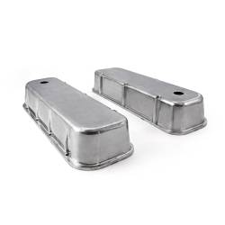 Speedmaster - Speedmaster PCE314.1028.01 Pol Alu. Plain Valve Cover Tall w/Hole for Chevy BBC - Image 2