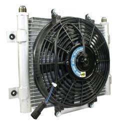 BD Diesel - BD Diesel 1300611 Xtruded Auxiliary Transmission Oil Cooler -10 JIC Male Conn. - Image 1