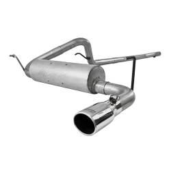 MBRP Exhaust - MBRP Exhaust S5502AL AL 2.5" Cat-Back Single Rear Exit for 07-11 Jeep Wrangler - Image 1