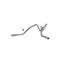 MBRP Exhaust - MBRP Exhaust S5204AL AL 3" Cat-Back 2.5" Dual Split Side Exit 04-08 Ford F150 - Image 1
