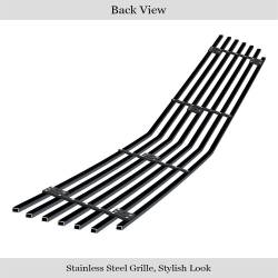 APS - APS GR03FFG42J Stainless Billet Bumper Grille Black for 10-13 Chevy Camaro SS - Image 3