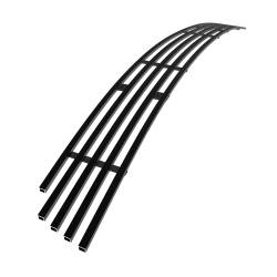 APS - APS GR06FFJ14J Stainless Billet Bumper Grille Black for 05-09 Ford Mustang GT - Image 2