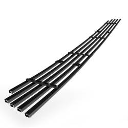 APS - APS GR06FFJ14J Stainless Billet Bumper Grille Black for 05-09 Ford Mustang GT - Image 3