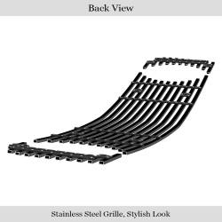 APS - APS Stainless Billet Grille Black 05-09 Ford Mustang GT GR06FFJ13J - Image 3