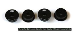 BLOX - BLOX Racing BXSS-20614-BK Steering Rack Rigid Bushing Kit Black for Honda S2000 - Image 1