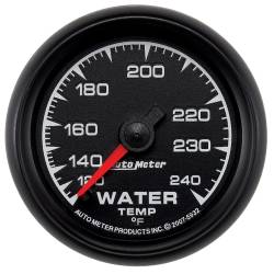 AutoMeter - AutoMeter 5932 Mechanical Water Temperature Gauge 120-240-DEG F/6' 2-1/16" ES - Image 1