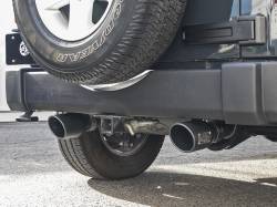 aFe Power - aFe 49-48062-B Rebel 2.5" Cat-Back Exhaust for 07-18 Wrangler JK 3.6/3.8L - Image 7