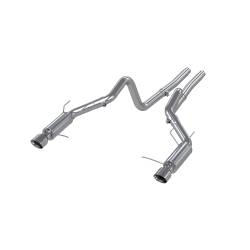 MBRP Exhaust - MBRP Exhaust S7260304 T304 3" Cat-Back Dual Split Rear Exit 11-12 Shelby GT500 - Image 1