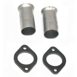 JBA Headers 1650ST 2.5" 409 Series Stainless Steel 2 Bolt Flange Starter Tube