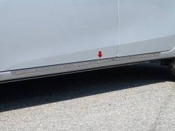 Quality Automotive Accessories - QAA TH14113 Stainless Rocker Panel Trim 2pc for 14-19 Toyota Corolla - Image 1