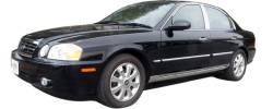 Quality Automotive Accessories - QAA TH24805 Stainless Rocker Panel Trim 8pc for 01-06 Kia Optima - Image 2