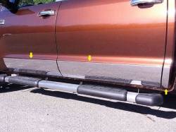 QAA TH14145 Stainless Rocker Panel Trim 6pc for 14-20 Toyota Tundra