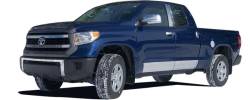 Quality Automotive Accessories - QAA TH14145 Stainless Rocker Panel Trim 6pc for 14-20 Toyota Tundra - Image 2